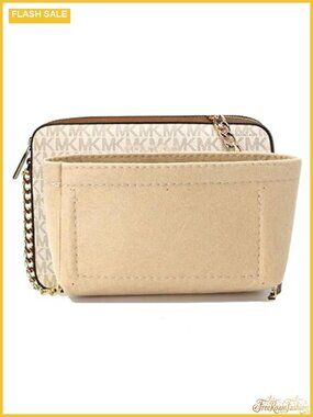 Suede Crossbody Bag Organizer Insert Large Tote Inner Bag In Bag